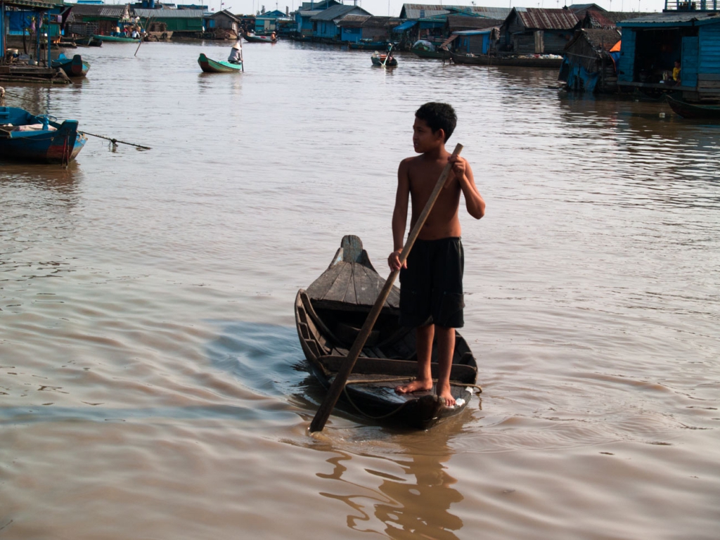 Floating Village in Tonle Sap